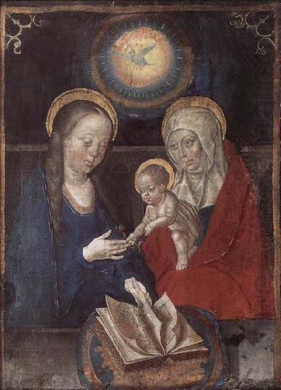 Virgin and Child with St Anne, unknow artist